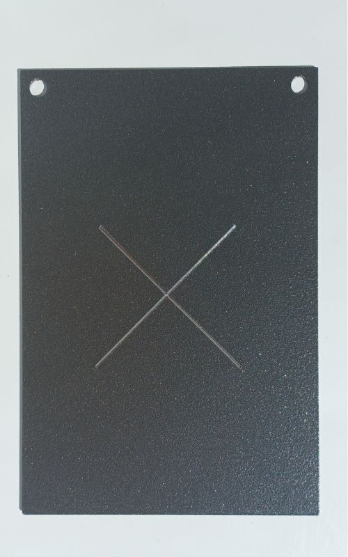 X řez, 1 mm