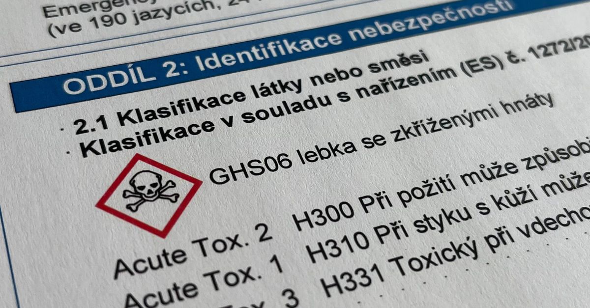 Vysoce toxické látky v praxi: školení, které vám dá jistotu i klid
